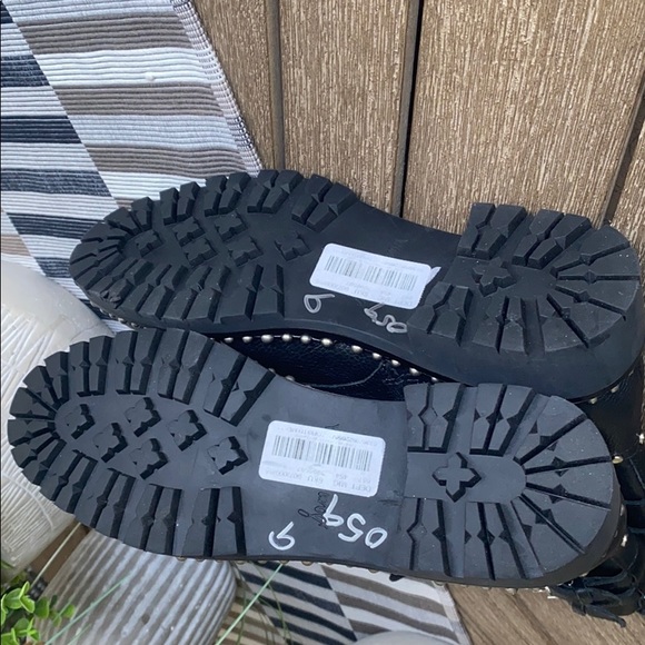 (Sold) Sam Edelman Jennifer Studded Combat Boot - Picture 13 of 13